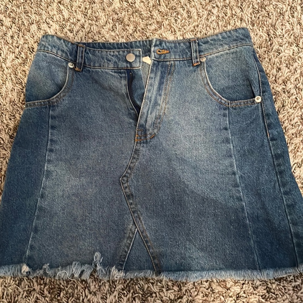 Denim skirt